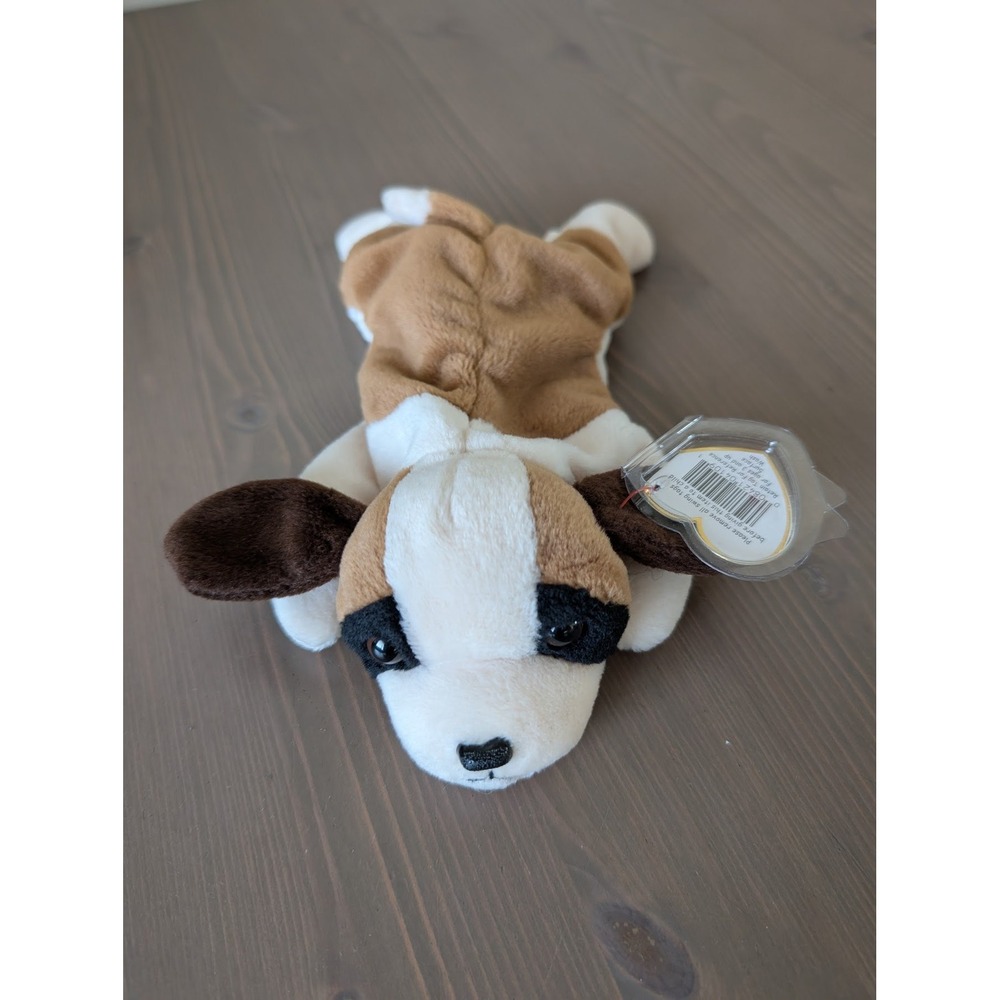 Ty Beanie Babies Bernie St‎ Bernard Dog Plush Puppy Toy Stuffy Kids Collectibles